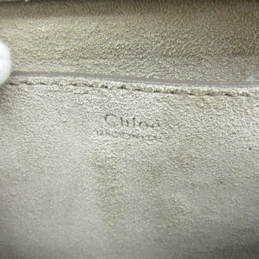 Chloé Pixie Round Leather Suede Handbag #N5491H64O - Picture 8 of 10